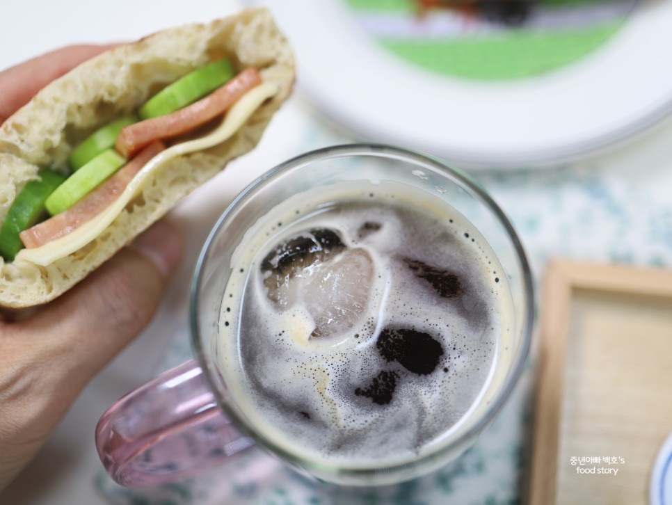 아이스아메리카노 맛있는 원두커피 내리기