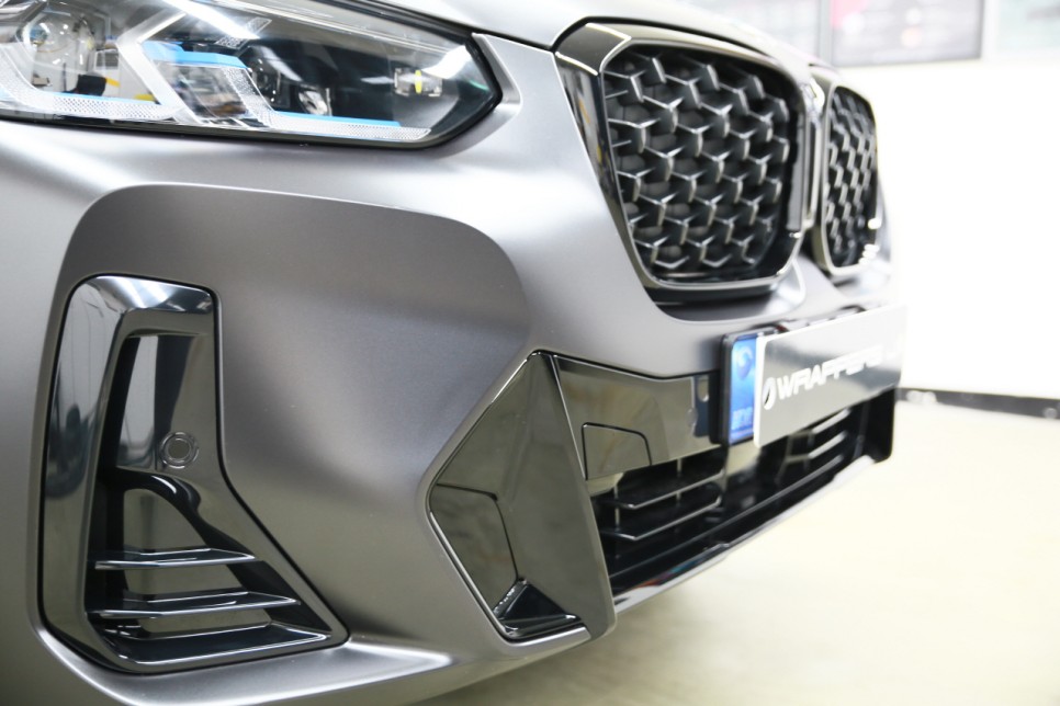 BMW X4 PPF 전체PPF 작업인 무광PPF 시공후기