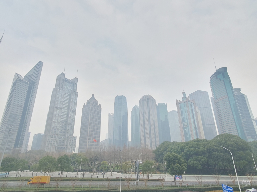 실시간 중국 상하이 여행 1월 상해 날씨 가볼만한곳