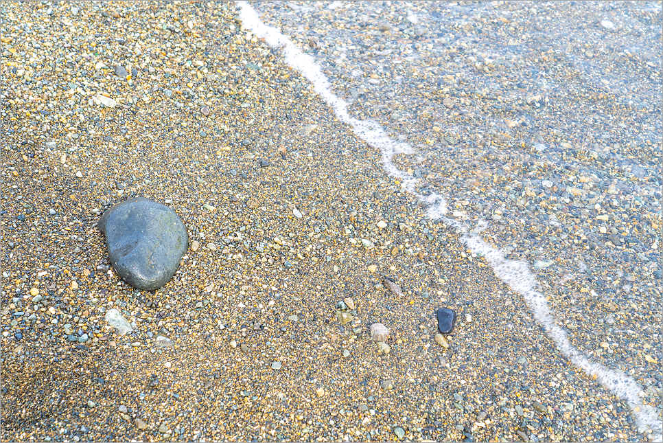 여수 차박, 만성리 검은모래해변 마음에 든 여수해변