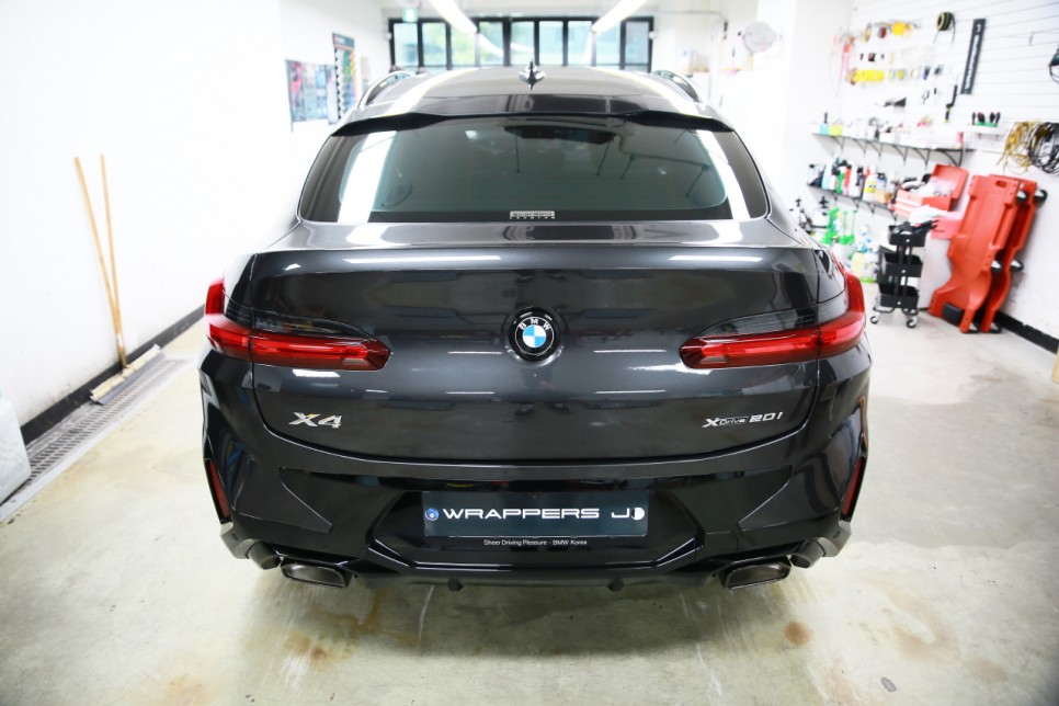 BMW X4 PPF 전체PPF 작업인 무광PPF 시공후기