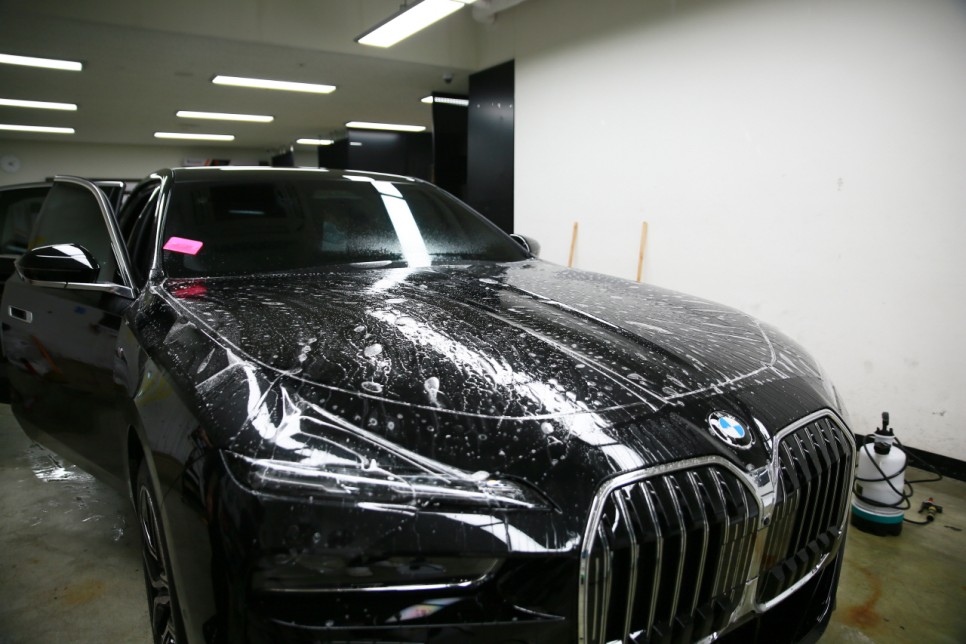 BMW 740i PPF 신형 7시리즈 전체PPF 시공 후기에요