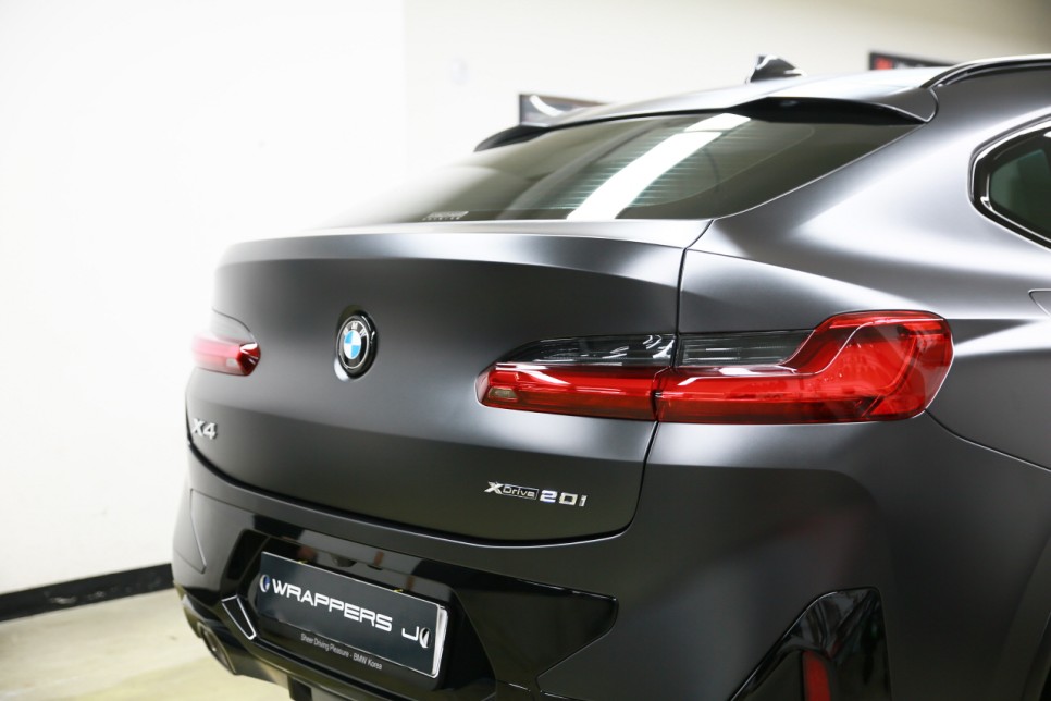 BMW X4 PPF 전체PPF 작업인 무광PPF 시공후기