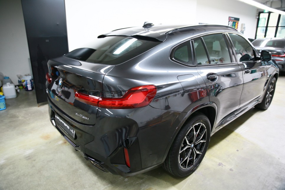 BMW X4 PPF 전체PPF 작업인 무광PPF 시공후기