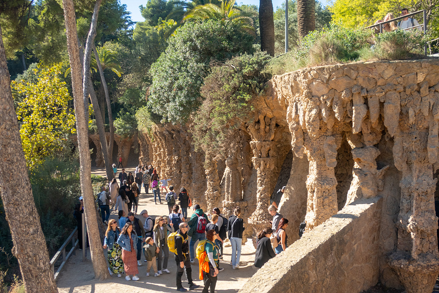 스페인 여행 바르셀로나 구엘공원 해외여행 1월 해외여행지 추천