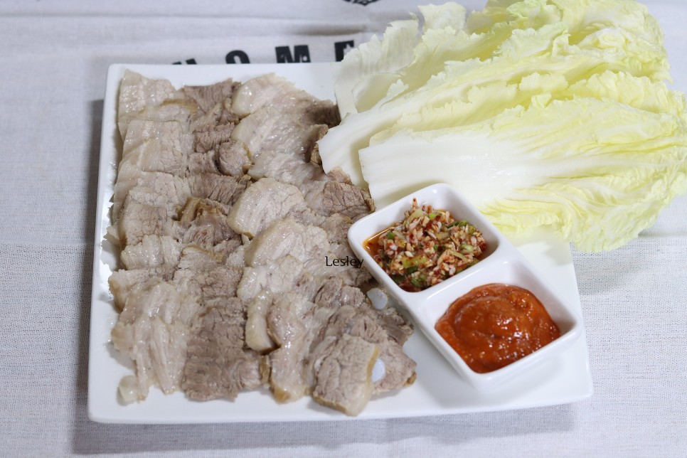 삼겹살 수육 맛있게 삶는법 간단 돼지수육 삶는법 보쌈 삶는법