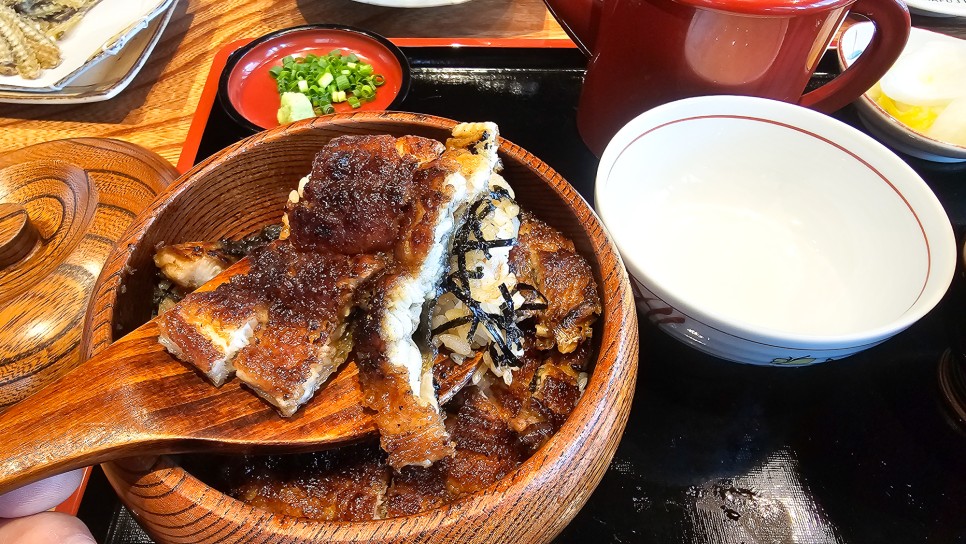 일본 교토여행 히츠마부시 교토맛집 장어덮밥 인생맛집 미슐랭맛집 우나후지 교토점 (다이마루백화점 8층)