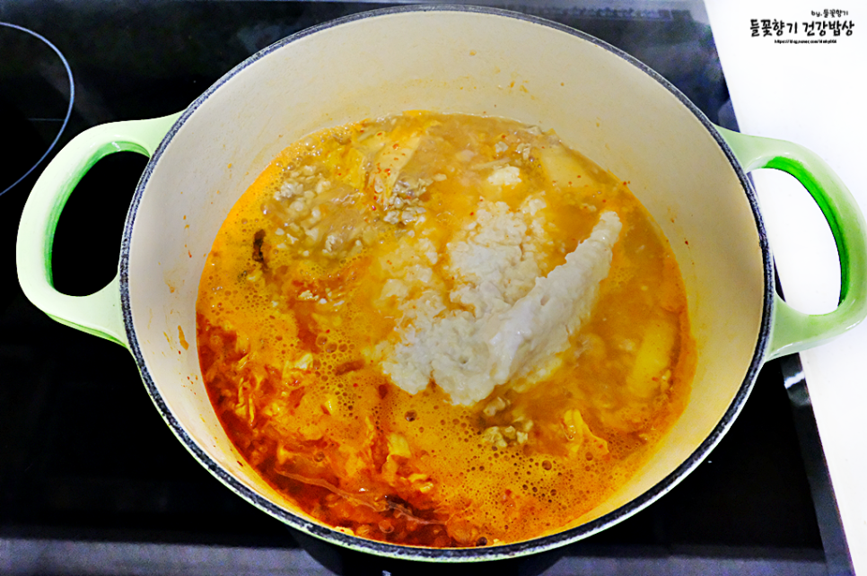 콩비지찌개 만드는 법 돼지고기 김치 비지찌개 레시피 콩비지 요리