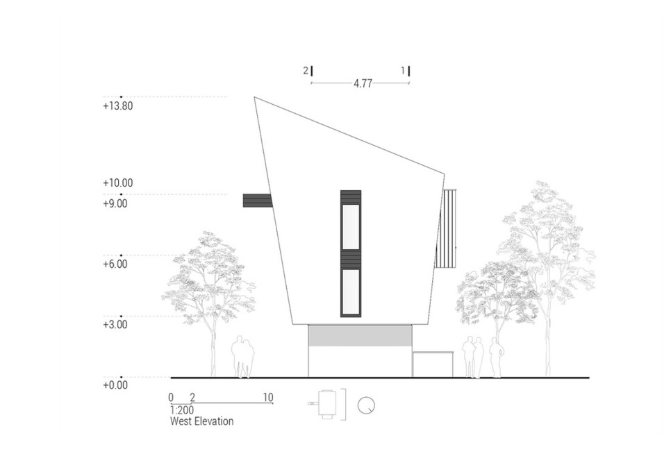 동심으로 그렸던 상상 속의 집을 현실화한 전원주택, Abra Garden House by White Cube Atelier