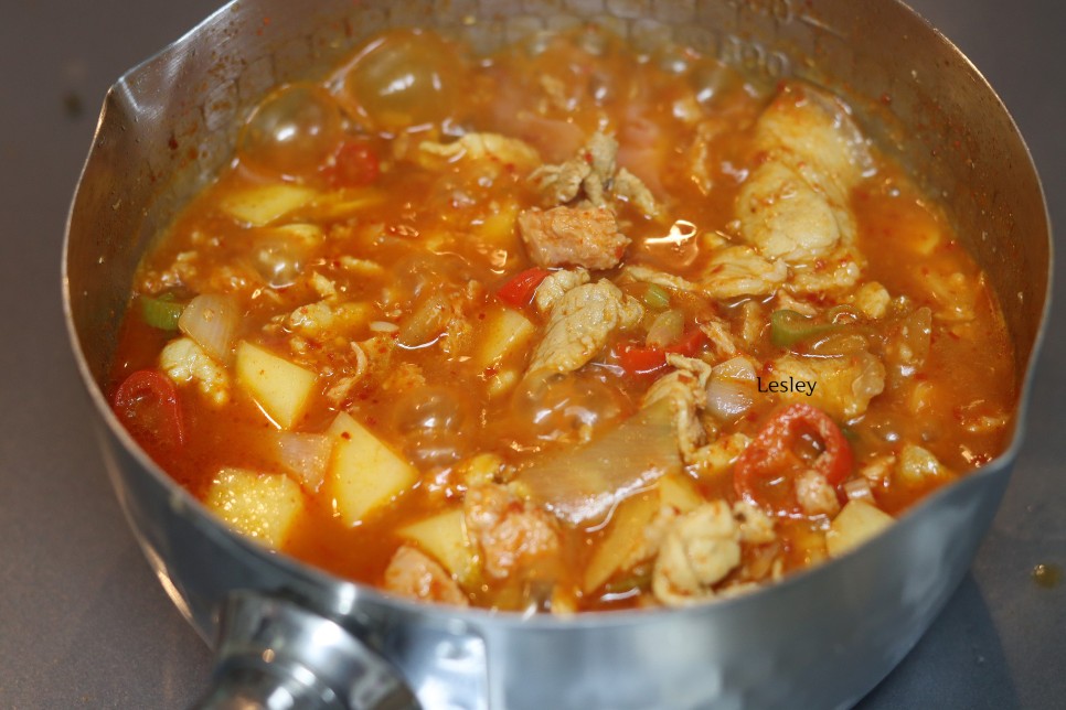 백종원 스팸 감자짜글이 찌개 돼지고기 짜글이 레시피 감자요리