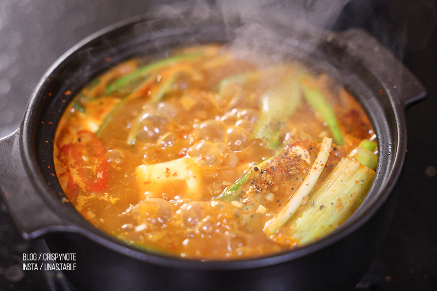 연두부 김치찌개 맛있게 끓이는 법