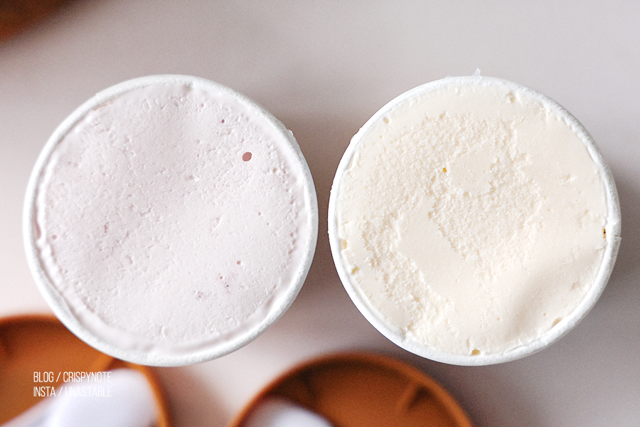 상하목장 초코아이스크림 2배 농축 우유 아몬드 버터와 꿀조합