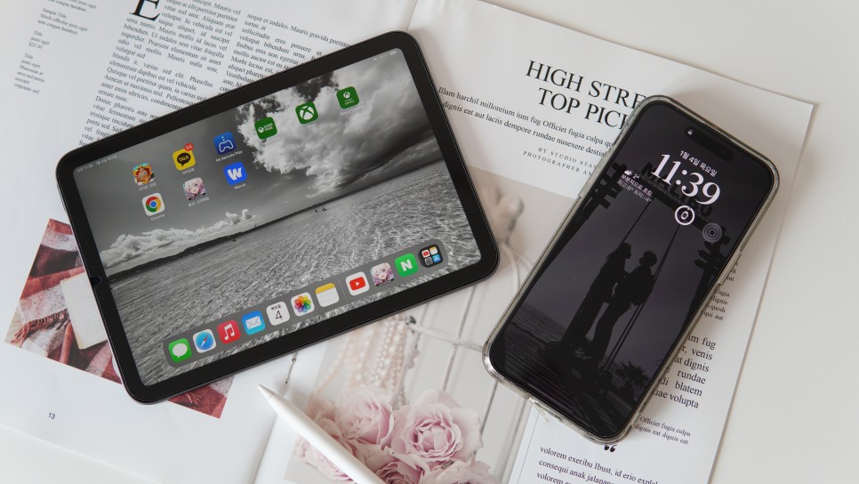 아이패드 미니 6세대 64GB 용량 활용 후기, 인강용 태블릿 아이패드 시리즈 추천