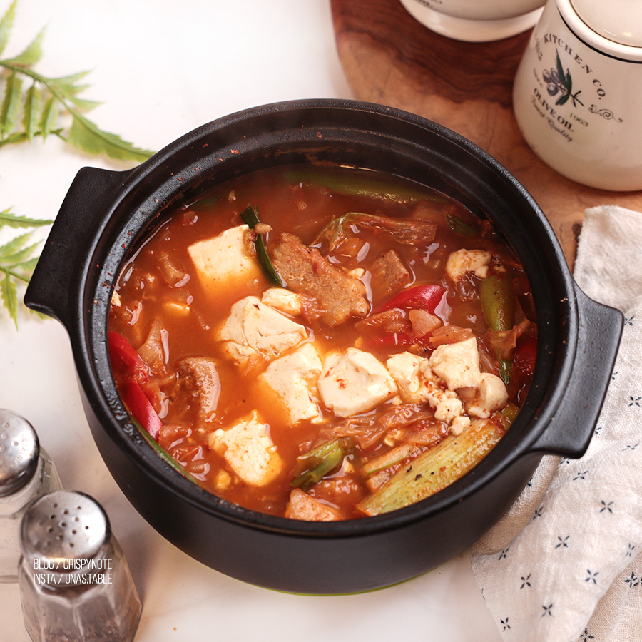 연두부 김치찌개 맛있게 끓이는 법