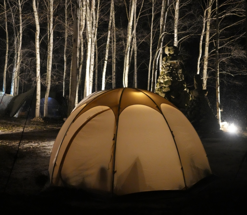 아늑 8각 면 돔 텐트 쉘터 추천 동계 캠핑 용품