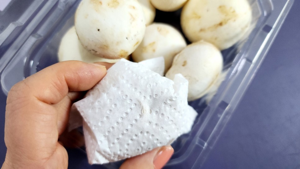 간단한 점심메뉴 양송이 덮밥  혼밥메뉴 양송이버섯 보관 손질 양송이버섯요리