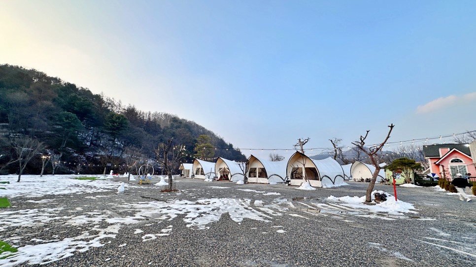 한국에서 첫 캠핑 가평더캠프카라반글램핑 캠핑고기 메뉴