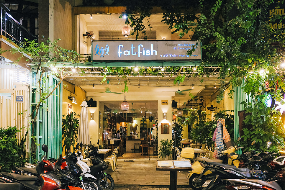 베트남 다낭 맛집 추천 용다리 근처 팻피쉬 에어컨 식당