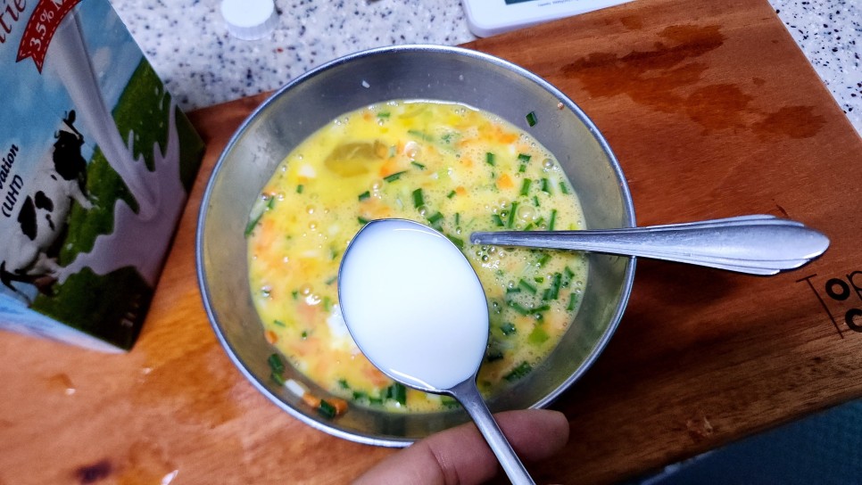 야채 계란말이 달걀말이 만들기 쉬운 아이도시락 반찬 만드는법 계란요리