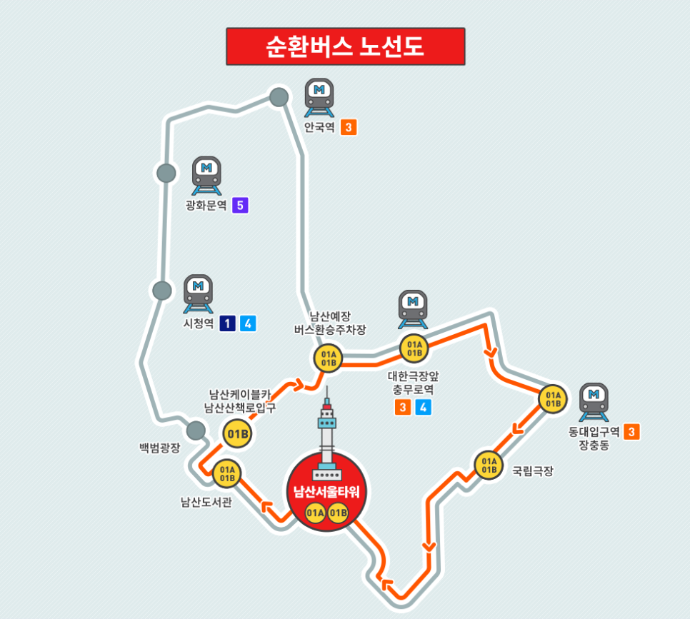 주말 가볼만한곳 남산 전망대 서울타워 야경 남산 데이트코스 feat 남산공원 순환버스!