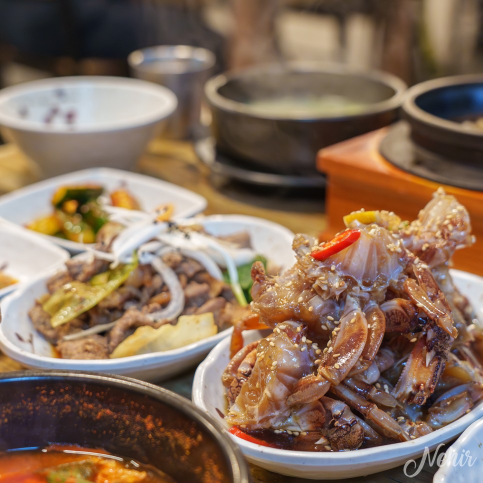 제주공항 근처 아침식사 장모식탁 한정식