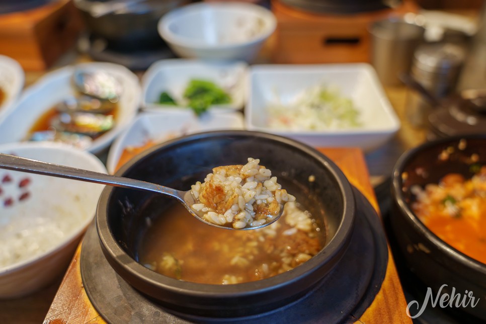 제주공항 근처 아침식사 장모식탁 한정식