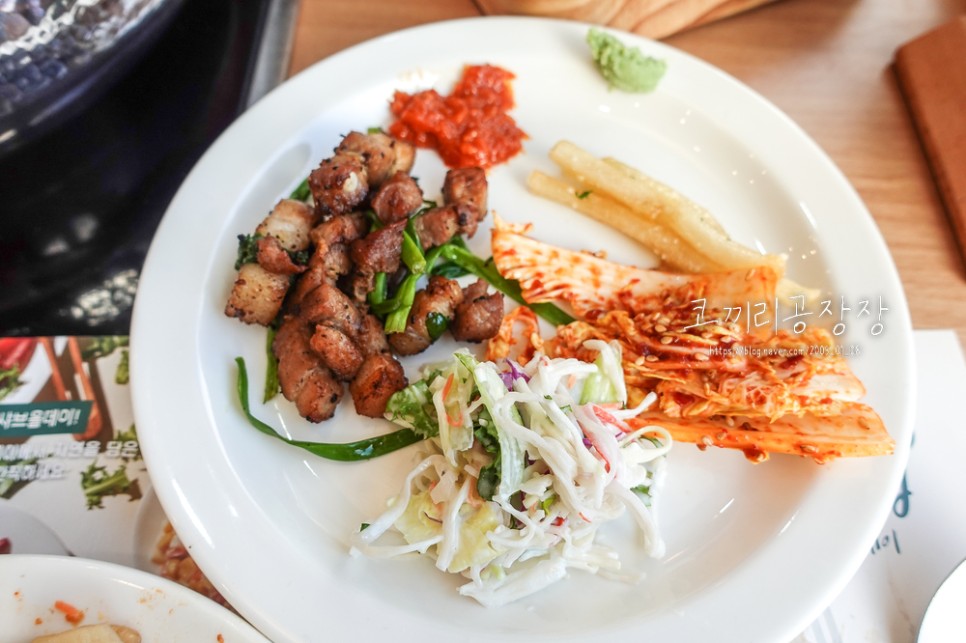 구월동 맛집 완전 다 무한리필되는 샤브샤브! 샐러드바 메뉴 끝판 샤브올데이 구월점