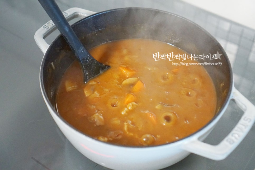 돼지고기 카레 맛있게 만드는법 고체 카레 재료 레시피 카레라이스 만들기