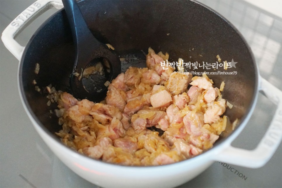 돼지고기 카레 맛있게 만드는법 고체 카레 재료 레시피 카레라이스 만들기