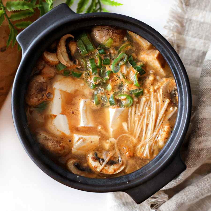 된장찌개 맛있게 끓이는 법 순두부 된장찌개 레시피