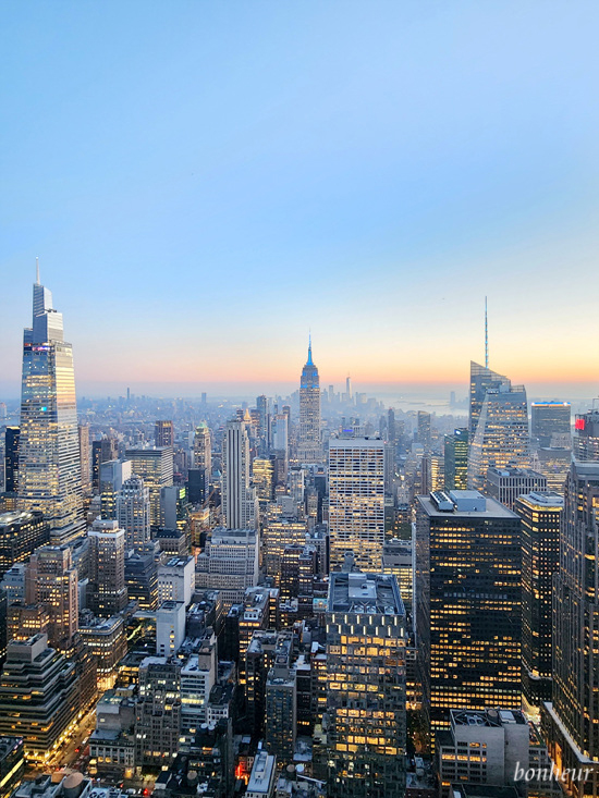 뉴욕 여행 전망대 비교 써밋 전망대 VS 탑오브더락 선셋 야경 할인 티켓