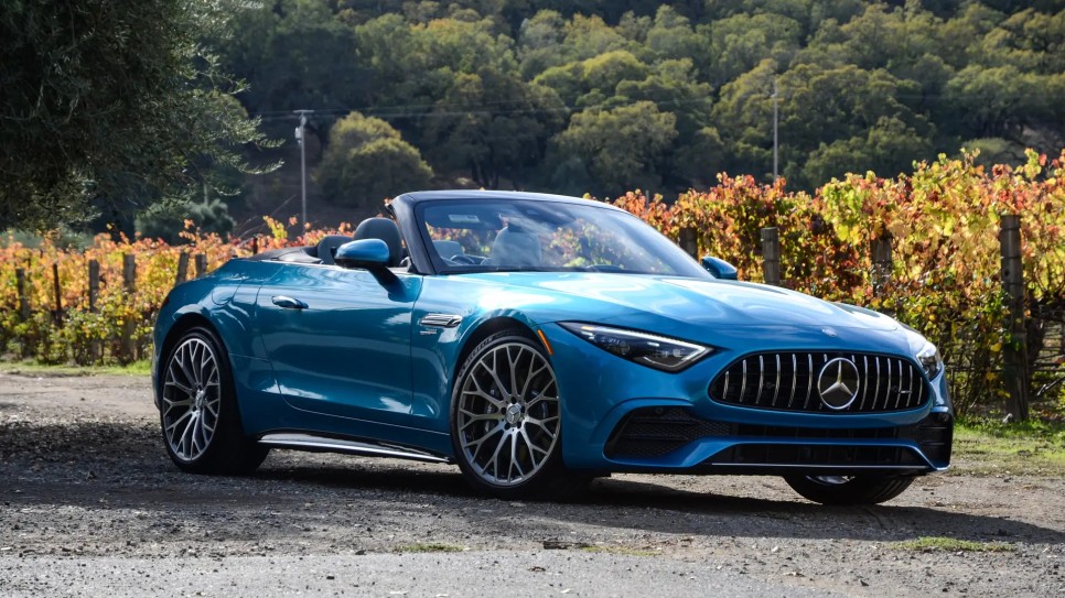 2024 신형 메르세데스-AMG SL43 시승 리뷰_4기통이지만 멋짐 주의