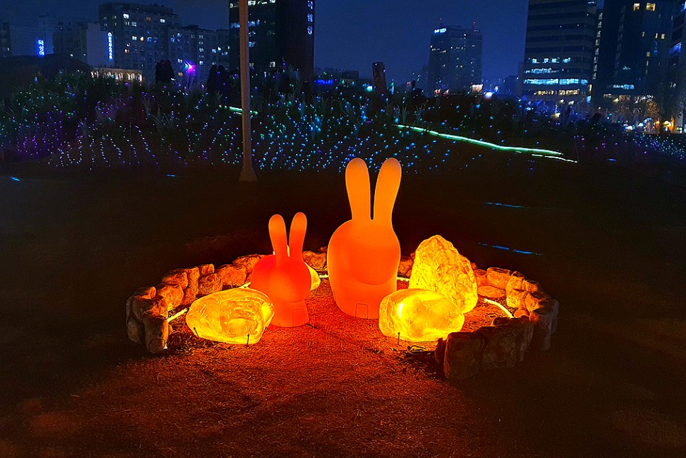 서울 가볼만한곳 서울 데이트 야경 명소 밤데이트 송현동 솔빛축제
