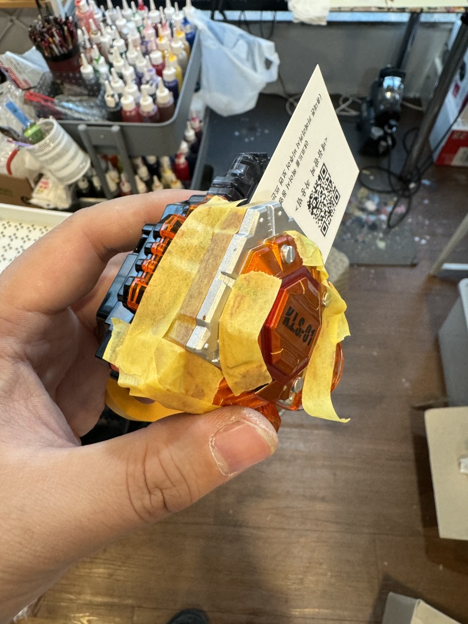 [장난감 도색] DX 카치도키 록시드 도색 복구 - 대구 장난감 도색 복구 의뢰