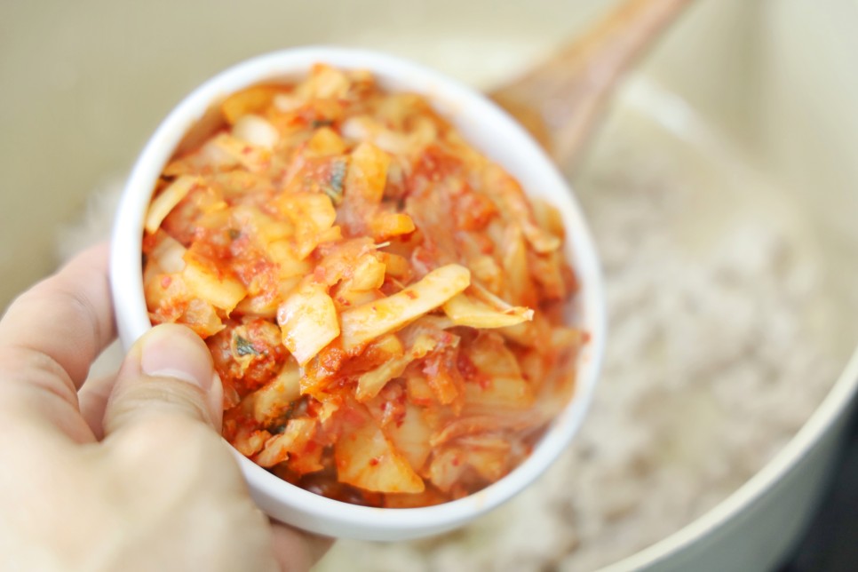 비지찌개 만드는 법 레시피 김치 돼지고기 콩비지찌개 레시피