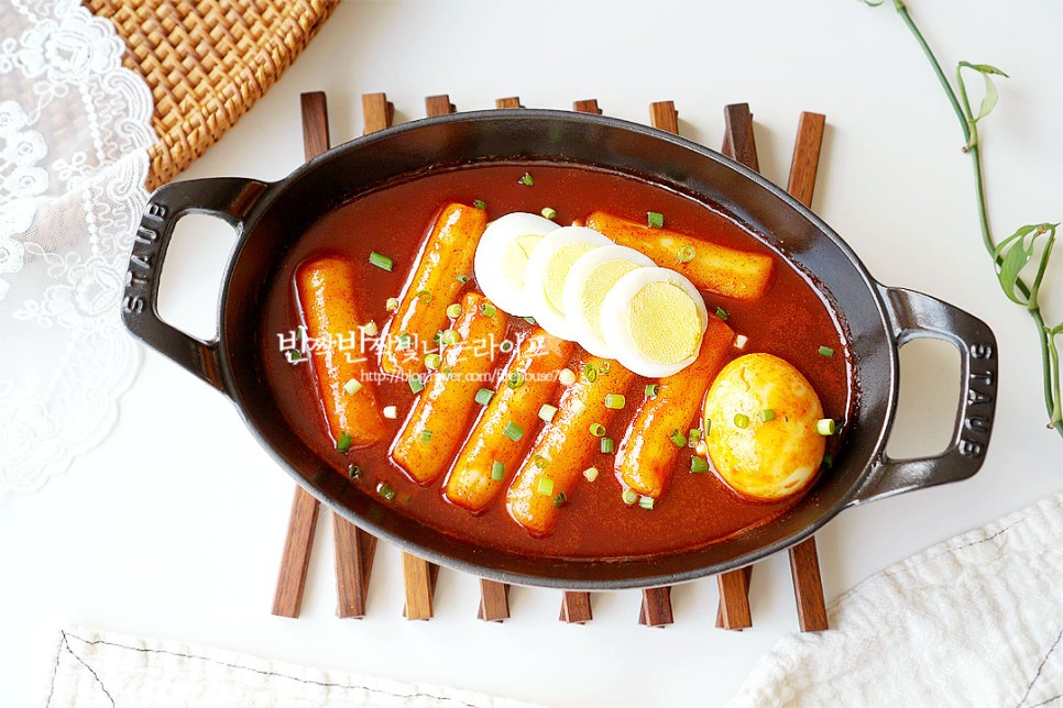 백종원 가래떡 떡볶이 레시피 계란 고추장 떡볶이 황금레시피