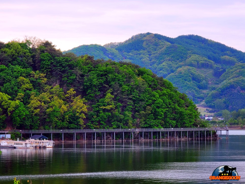 (강원 춘천 / 공지천, KT&G 상상마당) 산과 호수가 만들어내는 아름다운 절경속에서 즐기는 휴식의 시간