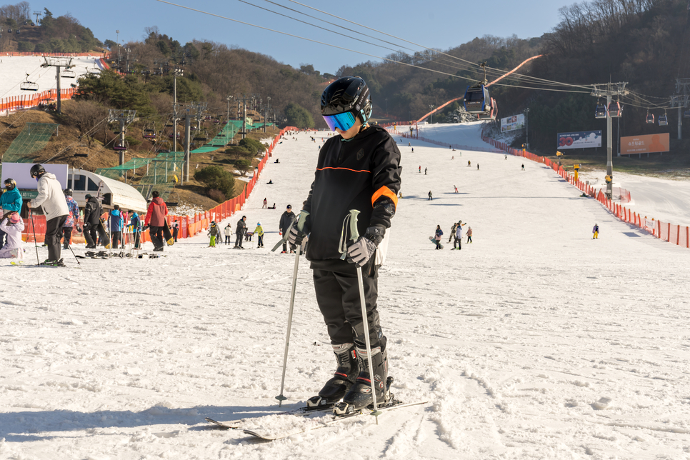 비발디파크 어린이 스키강습 렌탈샵 스키장 강습 후기