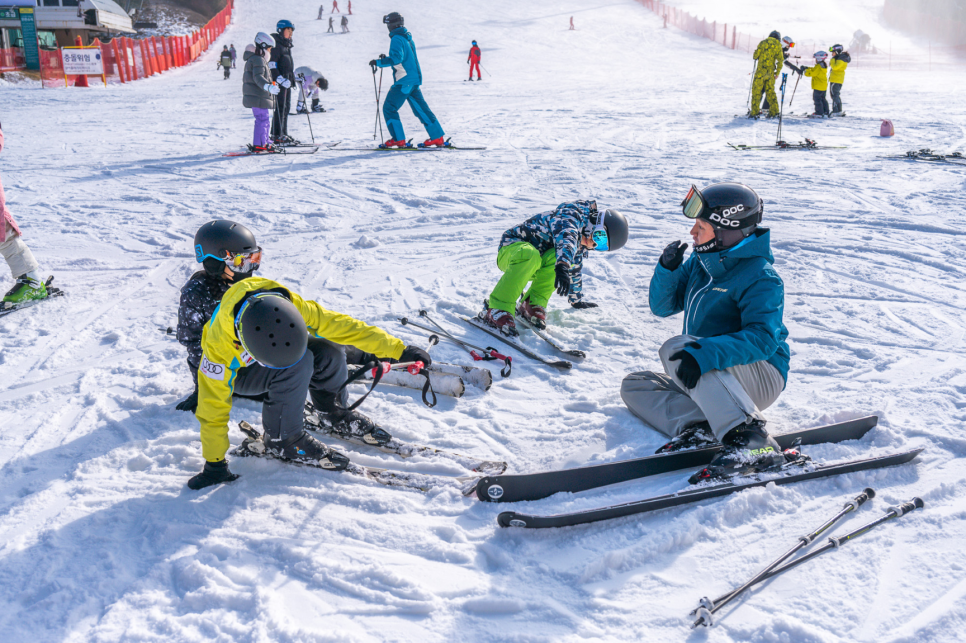 비발디파크 어린이 스키강습 렌탈샵 스키장 강습 후기