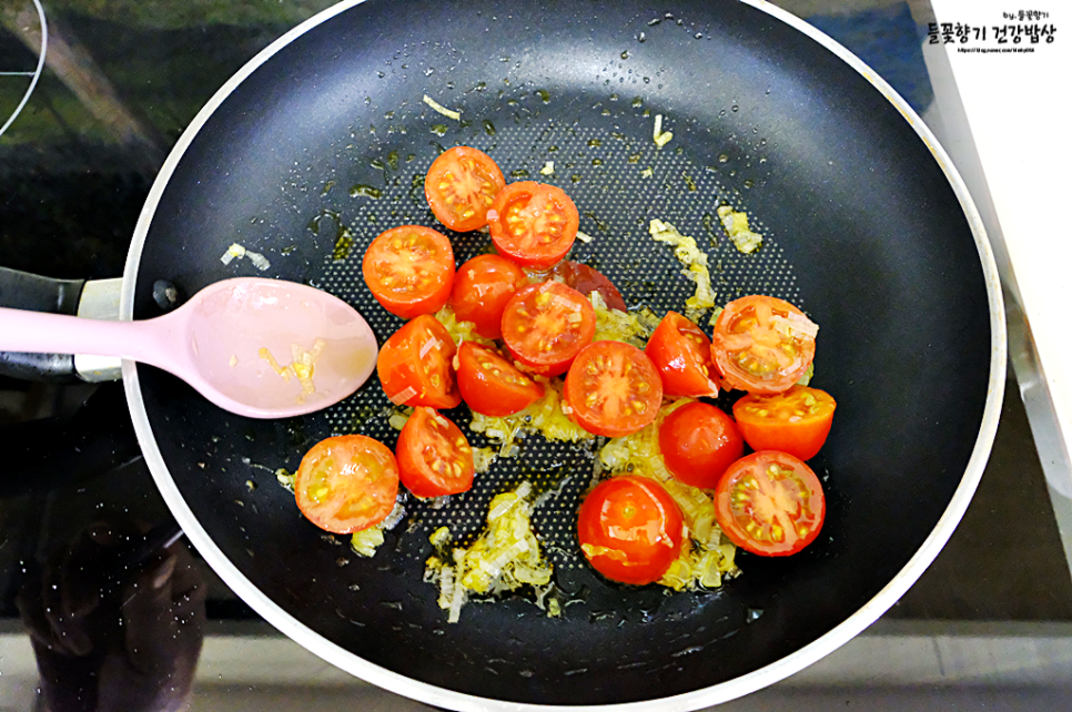 방울 토마토 계란볶음 레시피 토달볶 토달볶음 토마토 달걀볶음