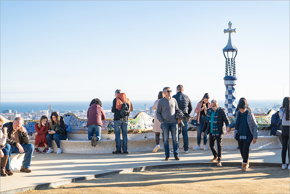 스페인 여행 바르셀로나 구엘공원 예약 입장 방법 관람후기