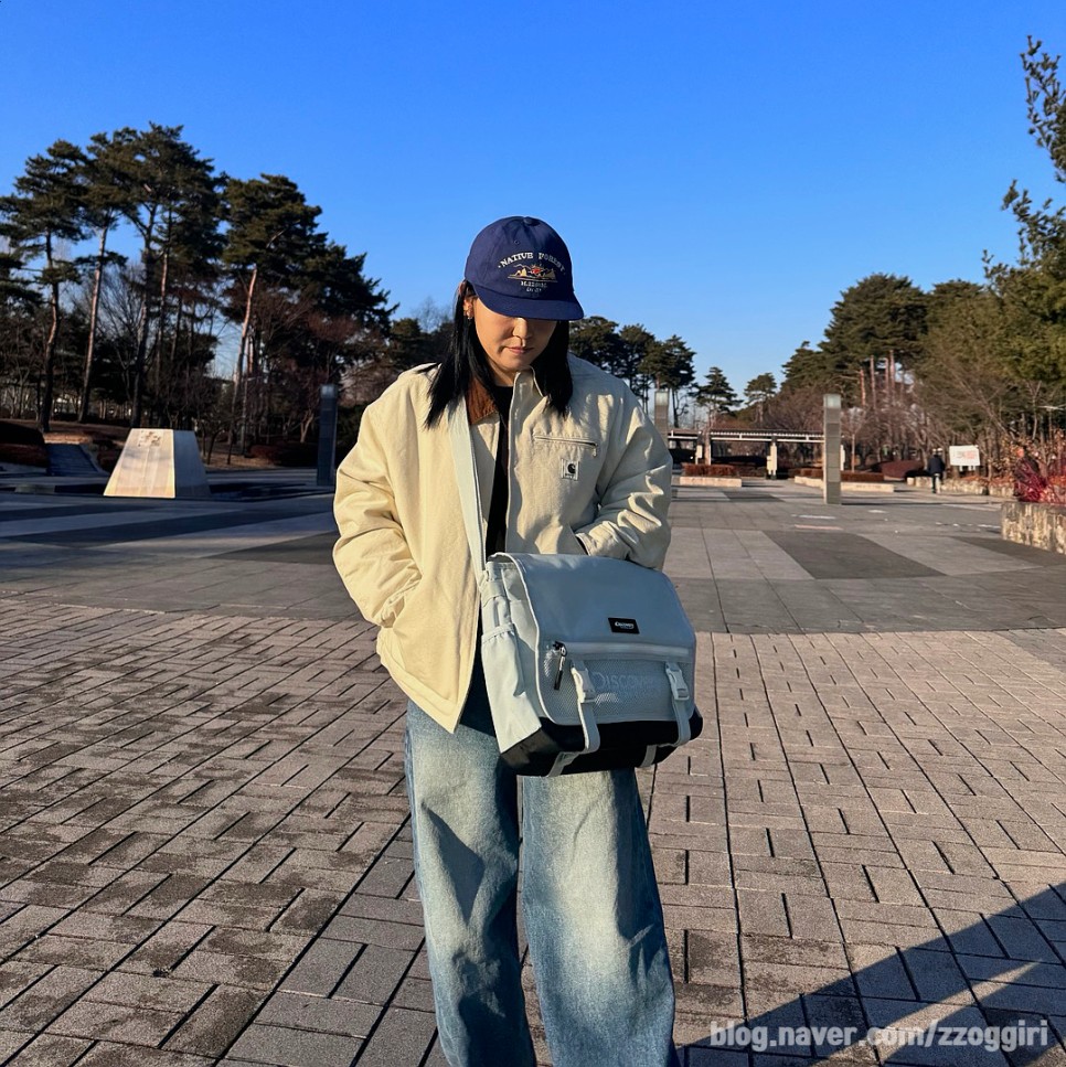 디스커버리 메신저백 후기 신학기 고등학생 가방 추천