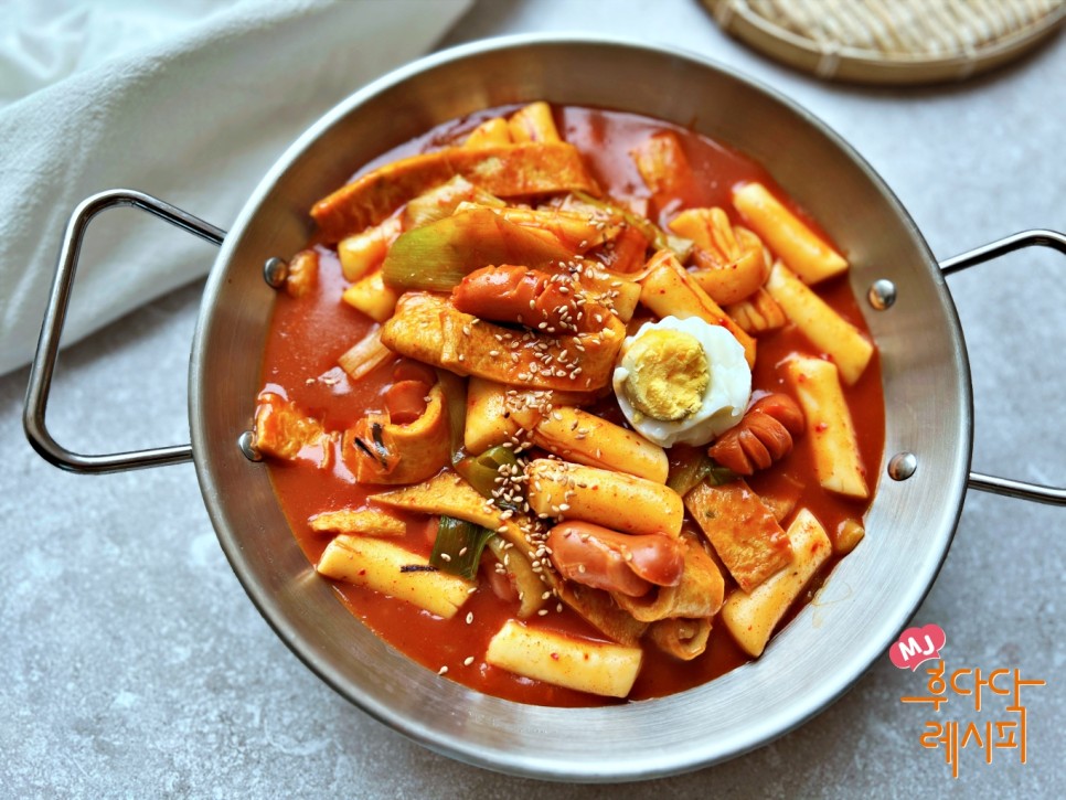 떡볶이 황금레시피 신전 떡볶이 만들기 양념 레시피