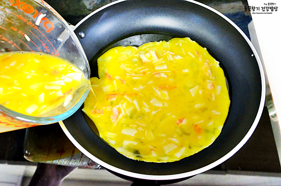 크래미 계란말이 만드는 법 달걀말이 간단한 계란요리