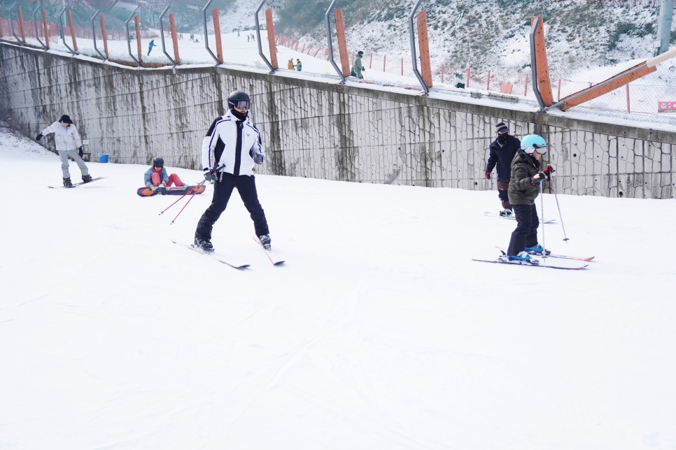 지산 어린이 스키강습 및 비용, 강서어린이스키교실 이용후기