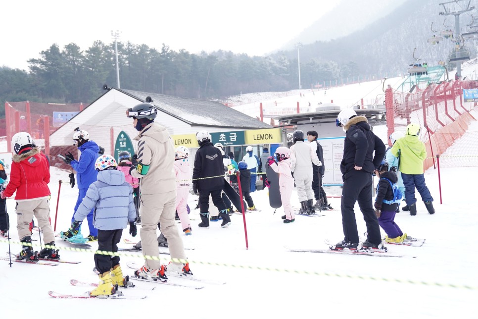 지산 어린이 스키강습 및 비용, 강서어린이스키교실 이용후기