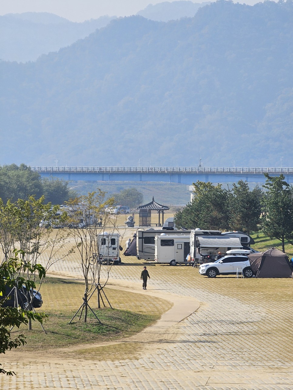 경북 차박 여행 상주 경천섬 공원 캠핑 구미 무을저수지 노지캠핑 포인트