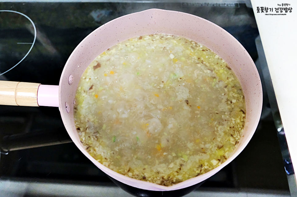 참치 야채죽 끓이는법 야채 참치죽 만들기 참치캔 찬밥 요리