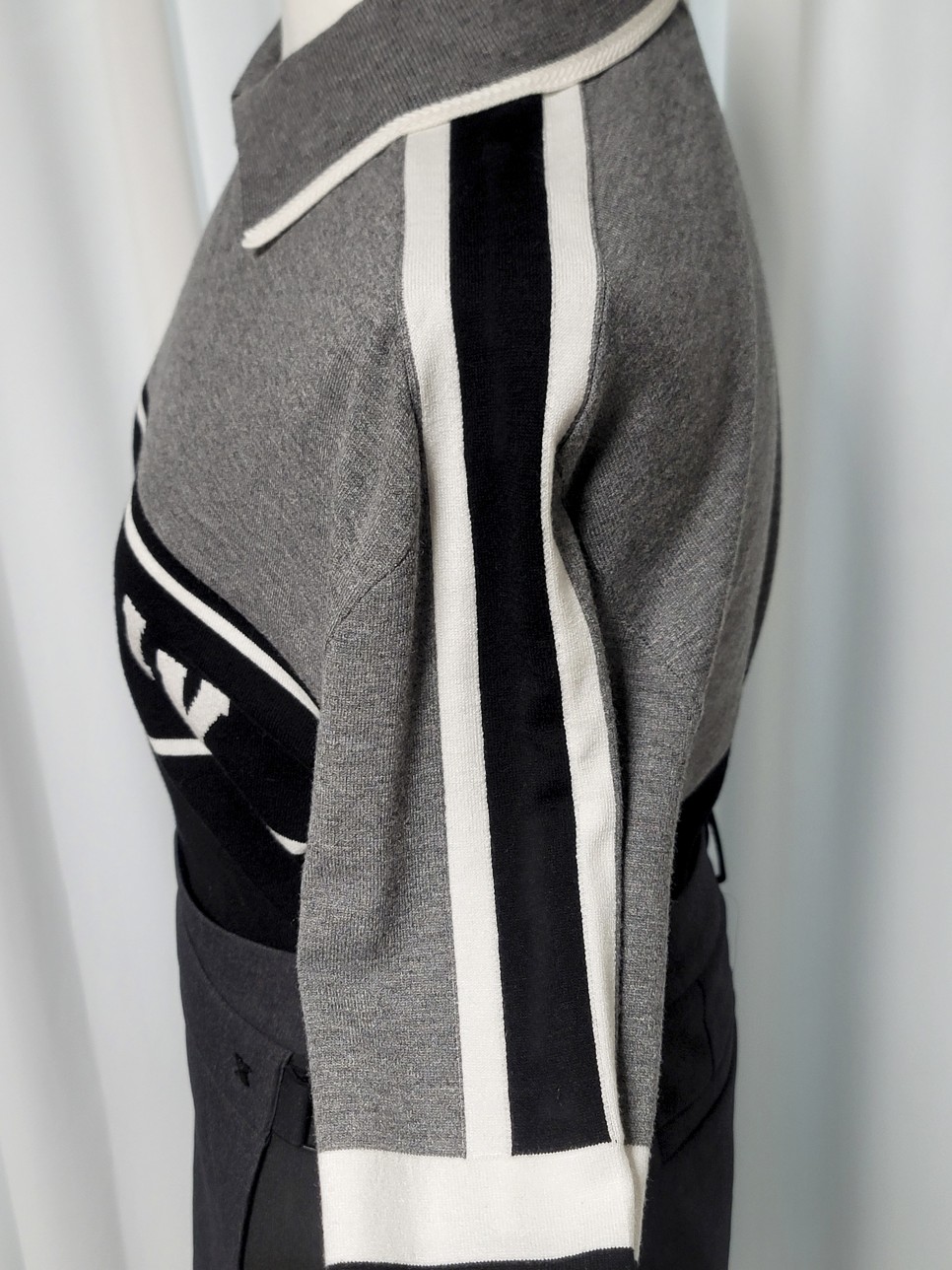 여성골프웨어 브랜드 추천 JDX 니트 골프패딩 점프수트 겨울 여자골프복