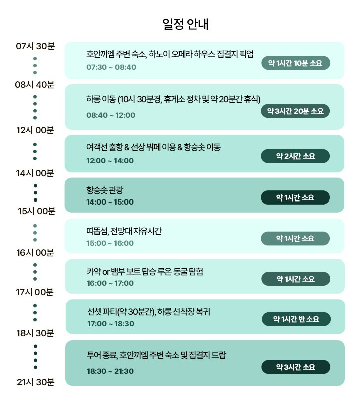 베트남 하노이 여행  하롱베이 크루즈 하롱베이 여행 투어 추천